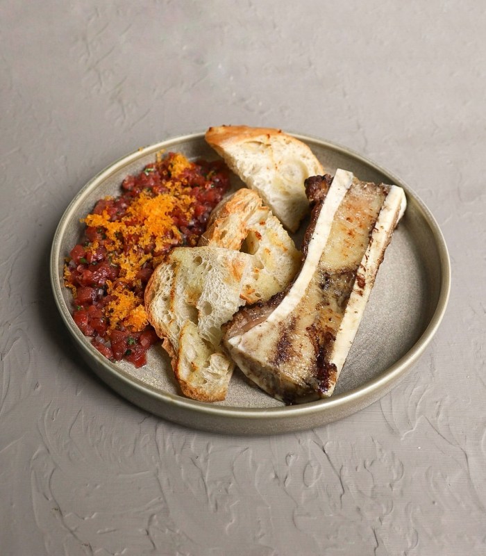 Тартар с мозговой косточкой