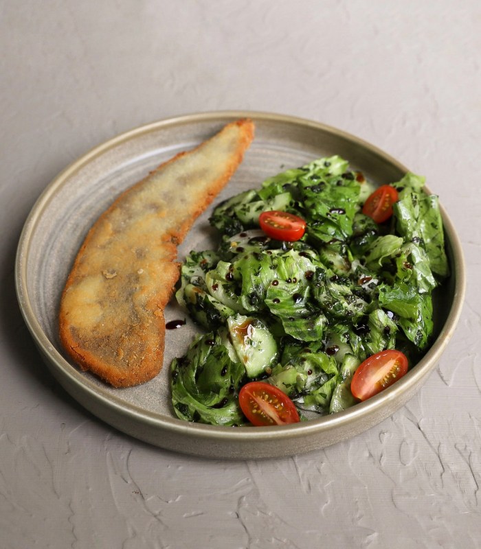 Шницель из телячьего языка