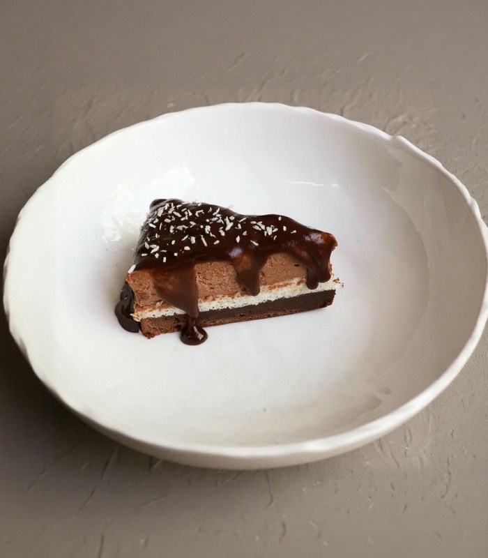 Кокосовый брауни 